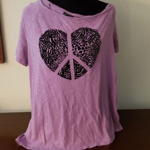 Torrid size 0 off the shoulder tee